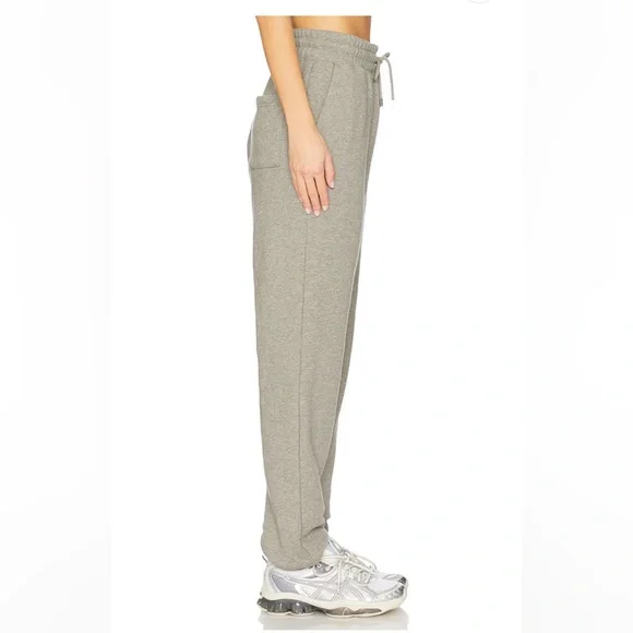WAO M EUC fleece grey relaxed fit cozy jogger - Picture 4 of 6